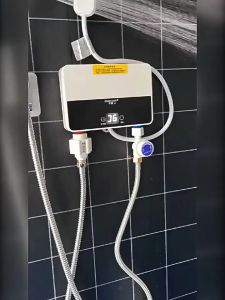 Netteng 5500w ทันทีเครื่องทำน้ำอุ่นอุณหภูมิครัวสมบัติบ้านอาบน้ำร้อนอย่างรวดเร็วขนาดเล็ก