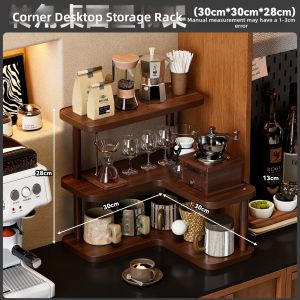 ZHU OU JI | Corner Storage Rack Multi-layer