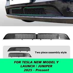 Split Detachable Insect-proof Net For Tesla New Model Y Juniper 2025+ Launch Air Conditioning Modified Air Intake Cover