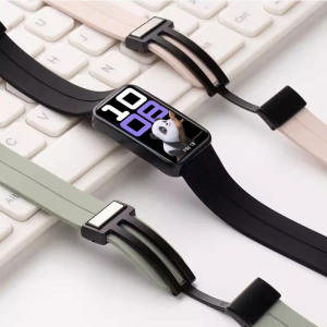 For Huawei Band 10 New Magnetic Buckle Silicone Strap For huawei band 9 10 Sport Watch Band Bracelet for huawei band 8 9 Smart Watch wristband Accessories
