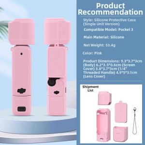 Drones Pocket 3 Protective Case Lens Cover Bag Protective Strap