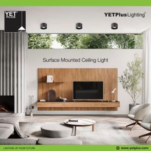 YETPlus S1002 7W / 12W Black LED Cuboid Surface Downlight (Daylight / Warm White)