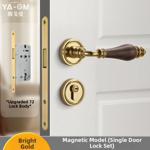 YAGEMAN | Chinese Retro Style Quiet Door Handle Interior