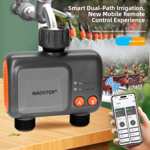 nadster | Bluetooth Wireless Watering Controller with Drip Irrigation Spraying and Fogging Kit
