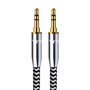 YYTCG Cáp Aux 3.5mm Cao Cấp Đầu Đực Âm Thanh Hi-Fi Stereo Đầu Nối Mạ Vàng Dây Âm Thanh Aux Để Nâng Cao Chất Lượng