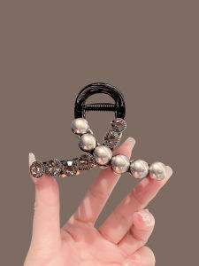 2025 New Pearl Hair Clip Womens Elegant Sensation Half up Half down Hair Quantity Less Headwear Small Clip Stylish Hair Accessories