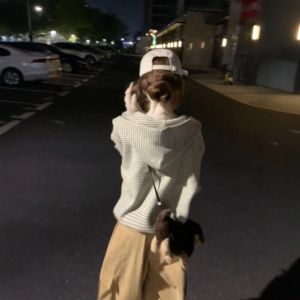 CHANGTONG | Unique Stylish Short Hoody Outerwear