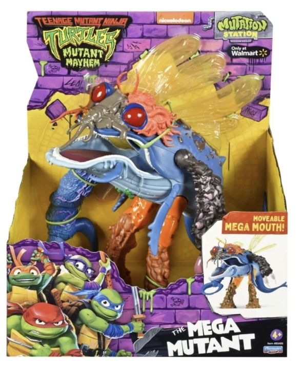 Teenage Mutant Ninja Turtles: Giant Mega Mutant Figure, 20 Cm, Personaggio Del Film Mutant Mayhem - 4