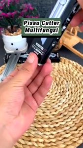 Pisau Cutter 9 IN 1 Tajam Besar Stainless Bahan Kuat Bagus Tahan Karat