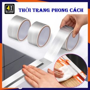 Băng Keo Chống Thấm Siêu Dính Chịu Nhiệt - Băng Dính Dán Viền Bồn Rửa Chén Bồn Tắm Chống Nấm Mốc / ăng Keo PVC Dán Viền Bếp Chống Dầu Mỡ Đa Năng