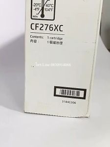 HP CF276XC (76XC) (10k) หมึกโทนเนอร์ แท้ สีดำ Pro M404dn M404dw  M404n MFP M428fdn Enterprise M406dn
