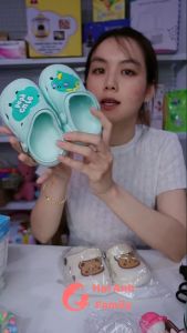 Dép sục cho bé trai bé gái chất liệu cao su đúc cao cấp