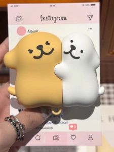 Quirky Cute Dog Stackable Silicone Protective Case for Men And Women Compatible with M2s pro New Model Baisi M2 Bluetooth Earphone Shell