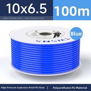 Taiwan-Manufactured SNS PU Air Hose 10*6.5