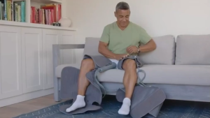 Air Compression Foot Leg Massager Leg Massager Air Pressure Calf Massager Hot Compress Knee Thigh Massage