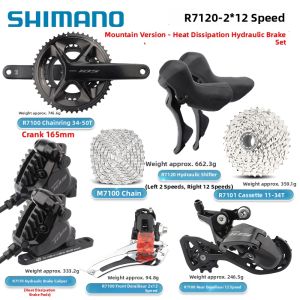 SHIMANO | Electronic Shifting Road Bike Kit 2x12 Speed Hydraulic Disc