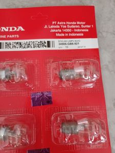 Bohlam Stop Belakang Rem Lampu Motor Honda 12V 25W Grand Mio Supra