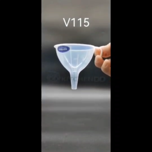 กรวยกรองน้ำ พลาสติก Keyway แบบใส รูกรวย 7 มม. / 1 ซม. - 1 อัน