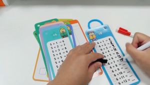 Payoe Flash Card Lucu: Kartu Matematika Mainan Belajar Penjumlahan Anak