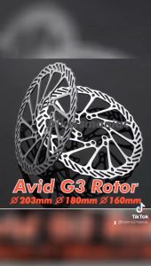 Rotor Avid GS 160mm 180mm Cycling Mtb Rb Bicycle Disc Brake G3 Rotor Disc MTB Piring Disc Rotor MTB Avid GS Rotor Brake Basikal Cycling Disc Brake Bicycle MTB RB