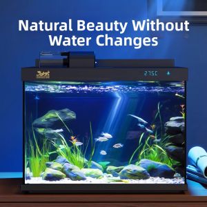Sunsun | Small Desktop Aquarium with Automatic Water Change Function