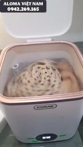 Máy giặt mini tự động 100% CVRAW giặt cực sạch tia UV diệt khuẩn tiết kiệm điện nước diện tích - Máy giặt đồ mỏng nhẹ như đồ trắng đồ lót đồ cho bé khăn tất