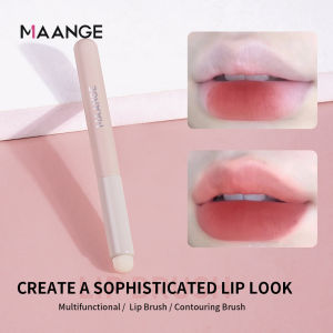 MAANGE Official 1pcs/2pcs /3pcs(With Lid) Makeup Brush Combination Lip Brush + Foundation Brush High-End High-Quality Makeup Brush Easy to Carry High Quality And Low Price 51285
