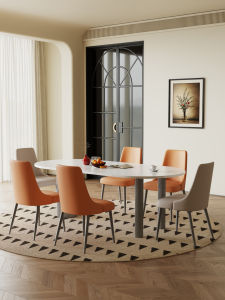 TINGXU | Retro French Creamy Style Chair