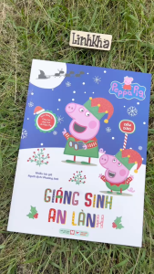 Giáng sinh an lành - Peppa Pig - Sách tô màu và các trò chơi - Tân Việt