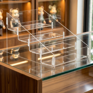XYBP | Transparent Acrylic Step Display Rack