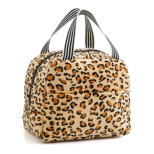 Insulated Lunch Bag with Wild Animal Prints C142