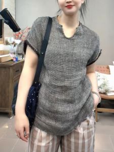 QINGNAER | Đồ Len Dành Cho Phụ Nữ Cỡ Lớn Giúp Gầy