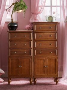 HENGDEMU | Storage Cabinet Light Luxury Cream Style