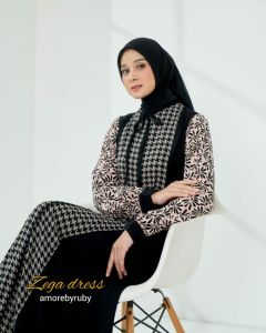 gamis Lionel Richie produk Amore by ruby edisi Zega dress