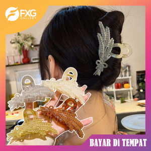 FXG Jepit Rambut Fashion Korea Motif Bunga Pita Jepitan Wanita Dewasa Anak Perempuan ACC07