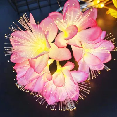 Flowers LED String Lights Indoor Party Christmas Hanging Lighting Decoration Battery USB Powered Fairy Lights Curtains