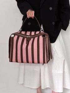 jpj | JPJClassic Boston Bag Womens Single Shoulder Crossbody Handbag Pillow Shape Commute Tote Underarm Bag Fly Knit Fabric