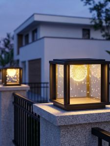 VINCAN | Solar Powered Outdoor Chinese Antique Wall Light