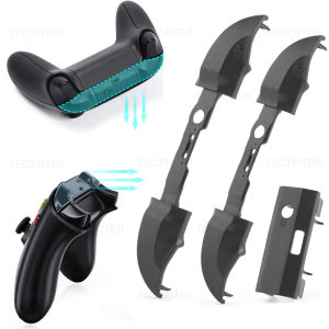 5PCS RB LB Bumper Button Replacement for XBox Series S X Controller Shoulder Trigger Button Mod Kit Middle Bracket Repair Parts
