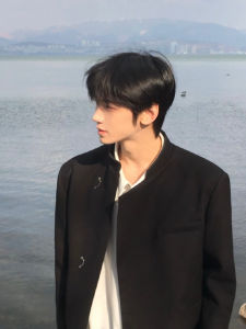 Áo Khoác Nam Dài Vừa Phải Thời Trang Xuân Thu Phong Cách Trung Hoa Cổ Đứng Thường Ngày Chất Liệu Polyester Dài Tay Màu Trơn