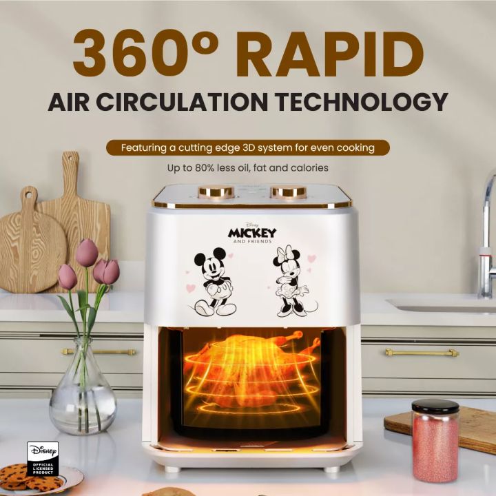 mickey mouse air fryer 4.5L