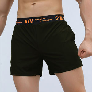 Quần Short Thể Thao Nam Hai Lớp Quần Tập Luyện Chạy Bộ Thể Dục Quần Ba Mảnh Đi Biển Chống Ánh Sáng Nhanh Khô Quần Short Thể Thao