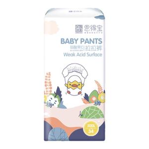 JIHU | Extra Large 3 Year Old Children Pull Up Diapers Super Absorbent Night Use For Plus Size Babies Toddler Training Pants Fruit Series