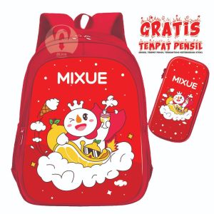 TAS RANSEL ANAK MIXUE Tas Ransel Anak Sekolah TK SD Terbaru 2022 Karakter MIXUE Tas Ransel Anak Sekolah Termurah