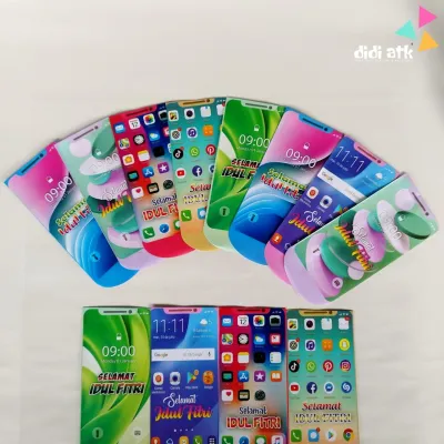 Angpao Angpau Amplop Lebaran Gambar Uang Mainan Uk Kecil 1 Pak isi 100 Lembar