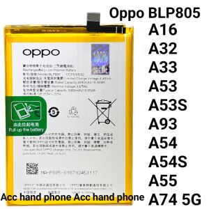 Baterai Batre Oppo A16 A32 A33 A53 A53S A93 A54 A54S A55 A74 5G BLP805 BLP 805 Original