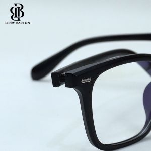 Berrybarton Kacamata Square TR Anti Radiasi Blueray Photocromic Kacamata Bisa Minus Pria Wanita 3822
