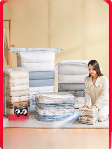 Taili Vacuum Compression Bag Travel Portable Storage Solution for Clothes And Blankets Dustproof Moisture Proof Space Saver