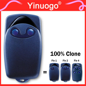 Garage Remote Control For Flo Flo1 Flo2 Flo4 433.92MHz Fixed Code Gate Remote Control