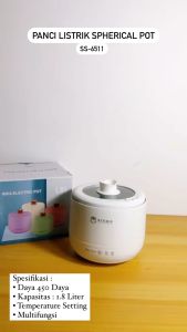 Panci Listrik Bulat Rice Cooker Magic Com 18L Multifungsi Sixma SS-6511